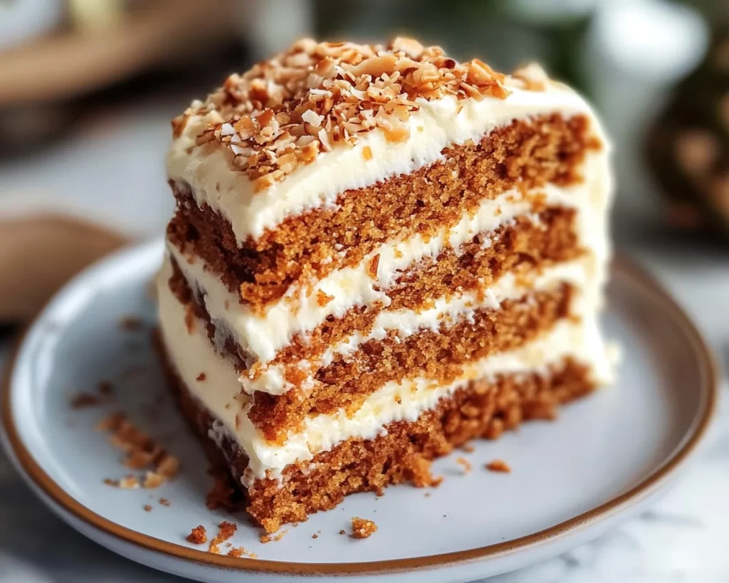 Carrot Cake Recipe: Carrot Cake With Pineapple and Toasted Coconut Frosting in 40 Minutes