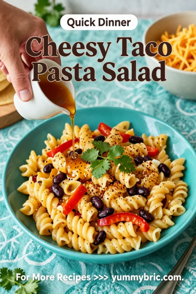 Cheesy Taco Pasta Salad