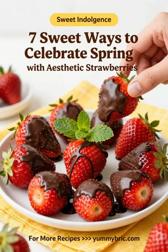 7 Sweet Ways to Celebrate Spring with Aesthetic Strawberries