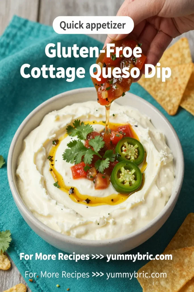 Gluten-Free Cottage Cheese Queso Dip