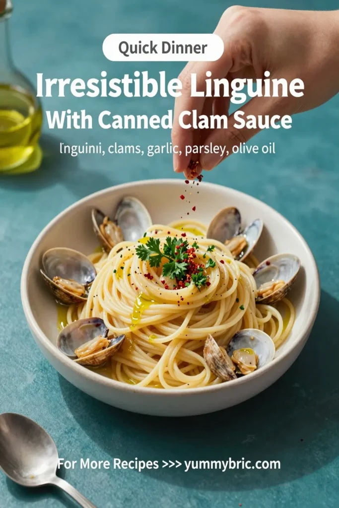 Irresistible Linguine With Canned Clam Sauce