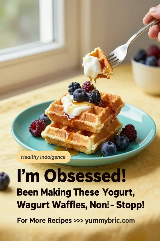 I'm Obsessed! Been Making These Yogurt Waffles Non-Stop!
