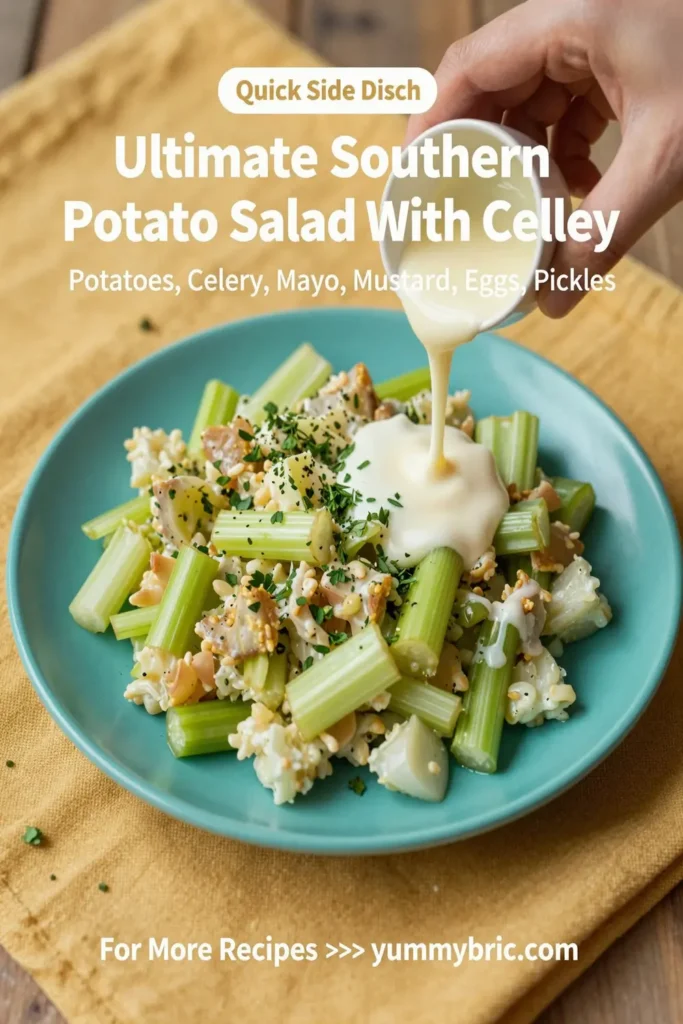 Ultimate Southern Potato Salad With Celery
