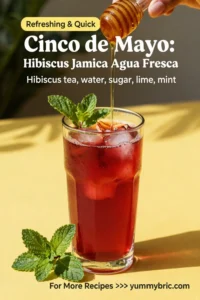 Cinco de Mayo: Hibiscus Jamaica Agua Fresca for Cinco de Mayo in 10 Minutes