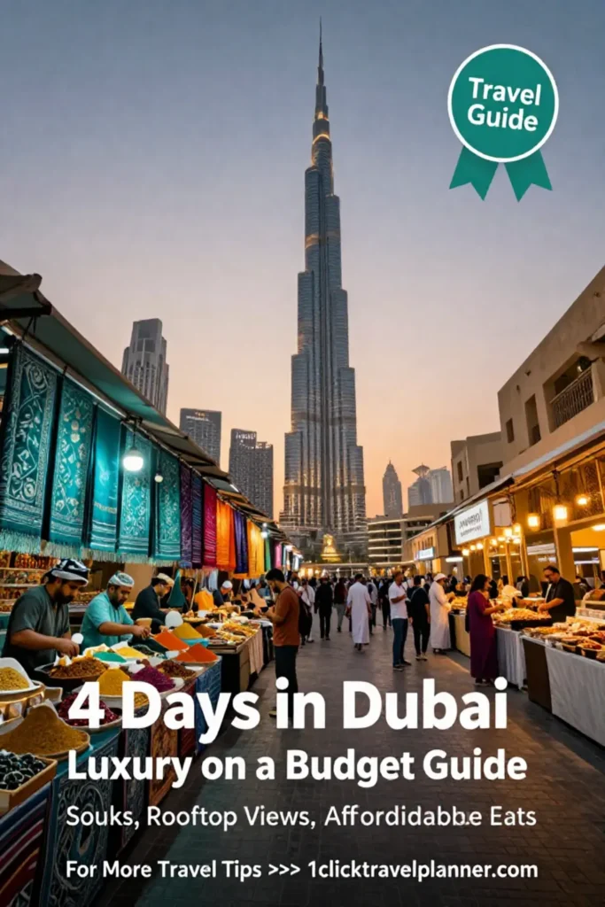 4 Days in Dubai 🇦🇪 Luxury on a Budget Guide