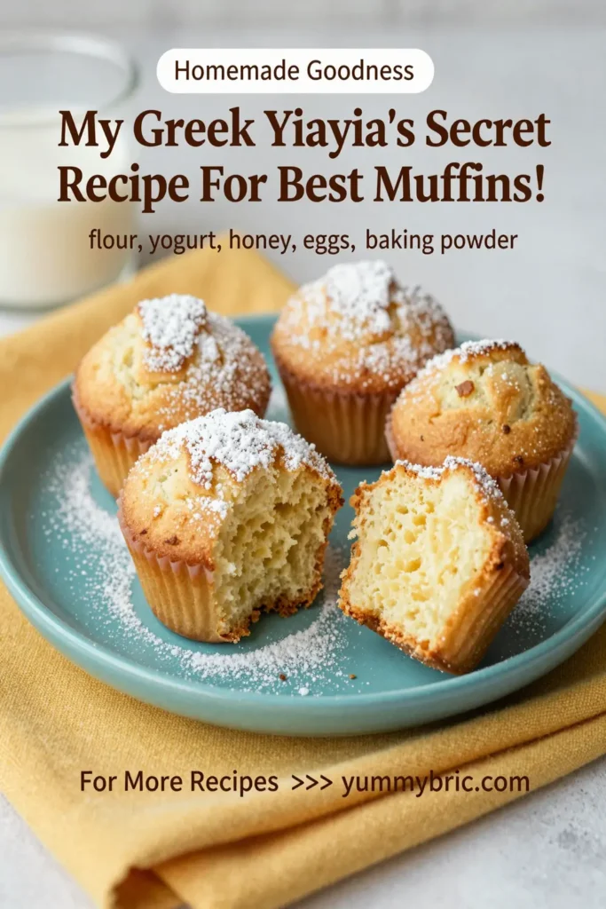 My Greek Yiayia'S Secret Recipe For Best Muffins!