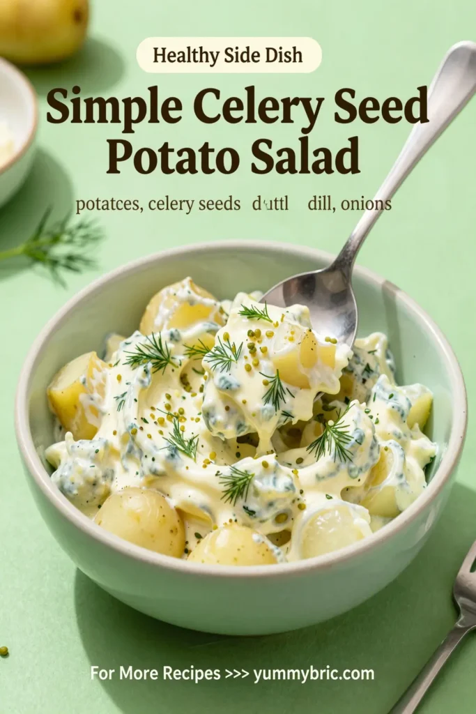Simple Celery Seed Potato Salad