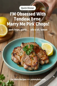 I'M Obsessed With These Tender Marry Me Pork Chops!