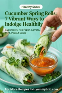 Cucumber Spring Rolls: 7 Vibrant Ways to Indulge Healthily
