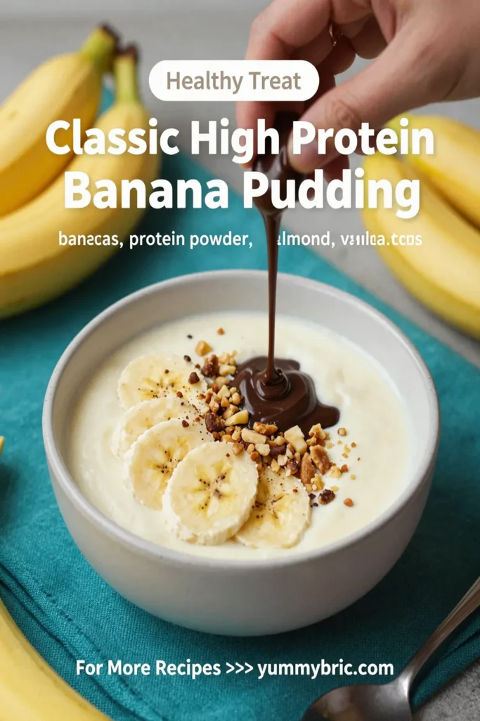 Classic High Protein Banana Pudding