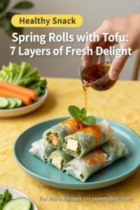 Spring Rolls with Tofu: 7 Layers of Fresh Delight
