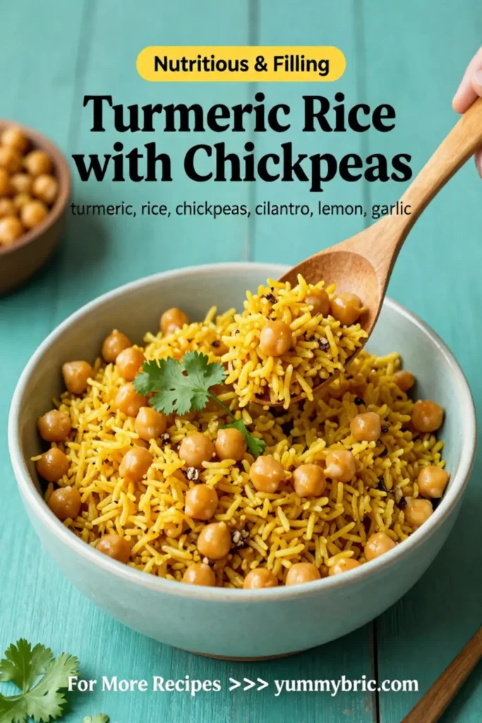 Turmeric Rice with Chickpeas