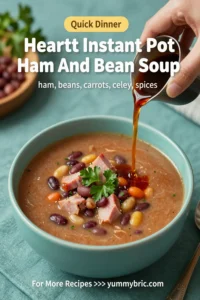 Hearty Instant Pot Ham And Bean Soup