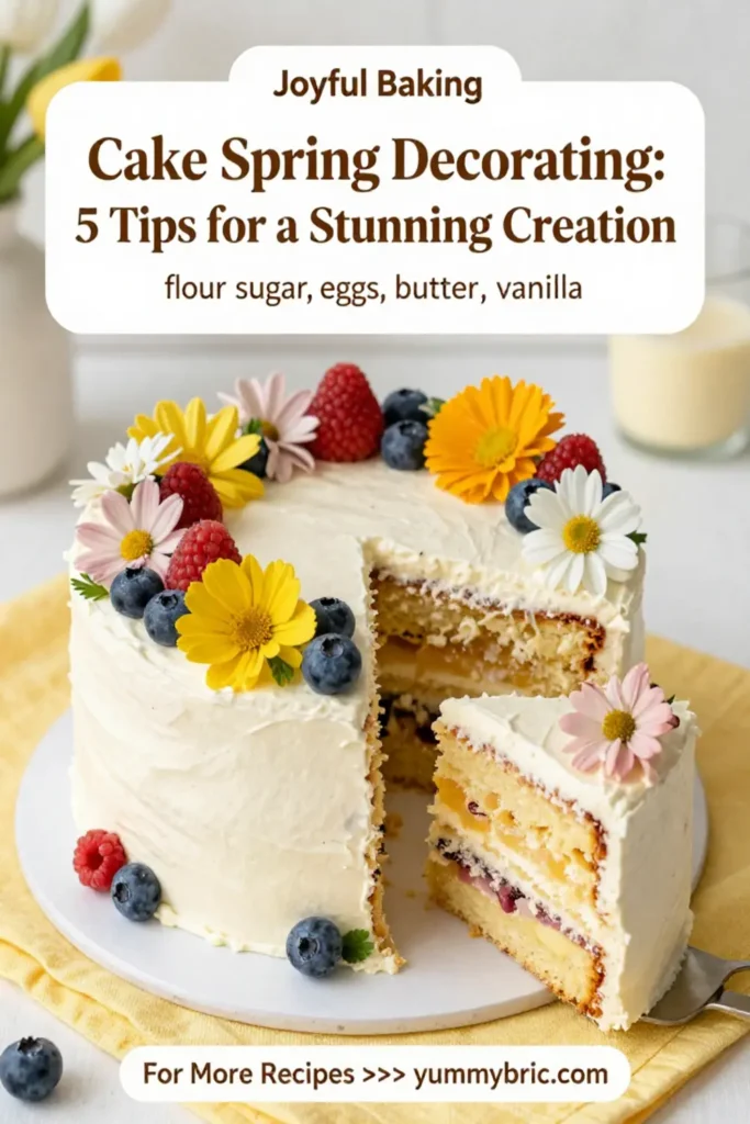 Cake Spring Decorating: 5 Joyful Tips for a Stunning Creation