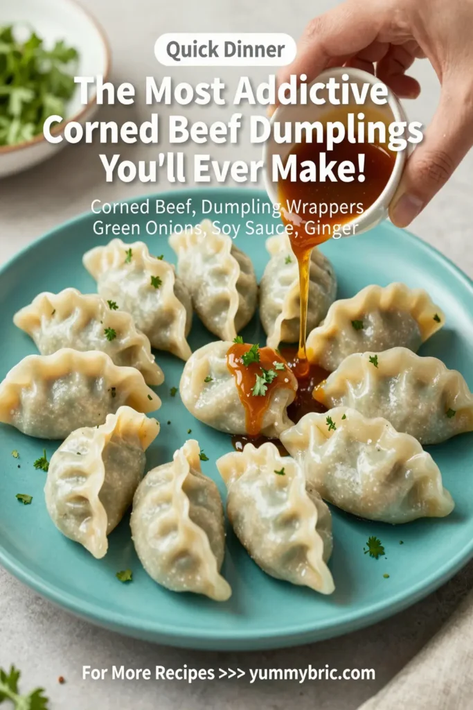 The Most Addictive Corned Beef Dumplings You'Ll Ever Make!