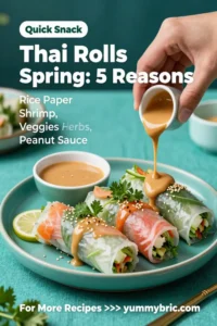 Thai Rolls Spring: 5 Reasons You'll Love This Delightful Snack