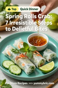 Spring Rolls Crab: 7 Irresistible Steps to Delightful Bites