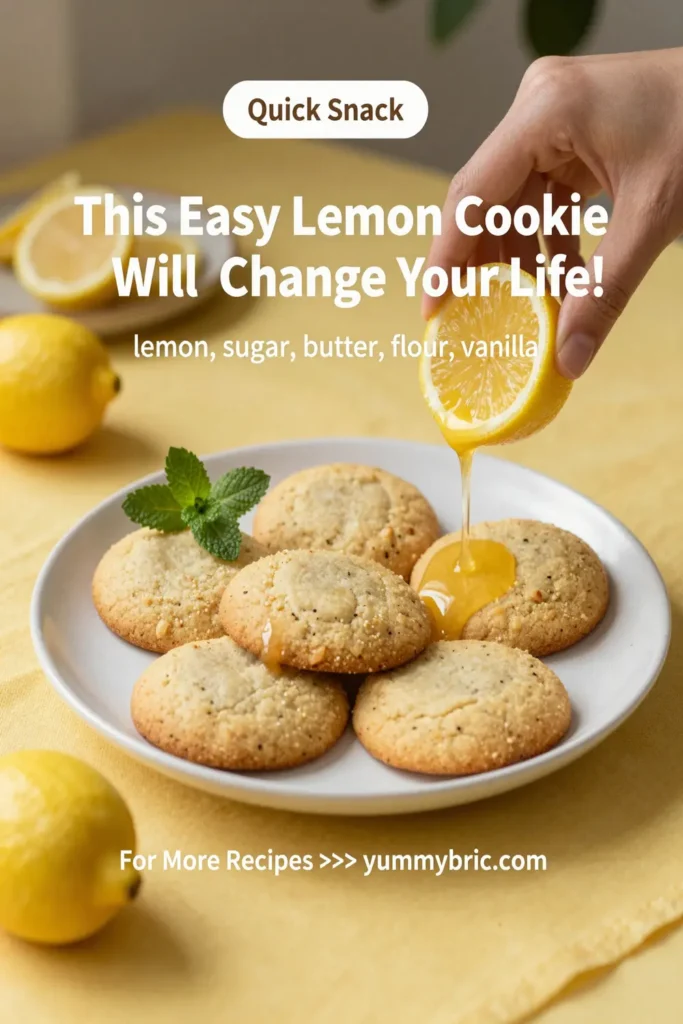 This Easy Lemon Cookie Recipe Will Change Your Life!