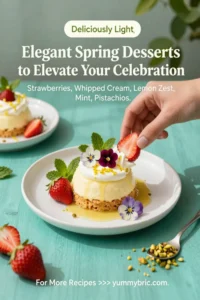 Elegant Spring Desserts to Elevate Your Celebration