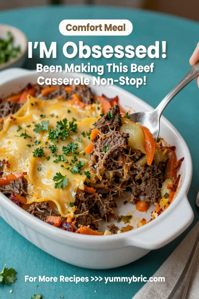 I'M Obsessed! Been Making This Beef Casserole Non-Stop!