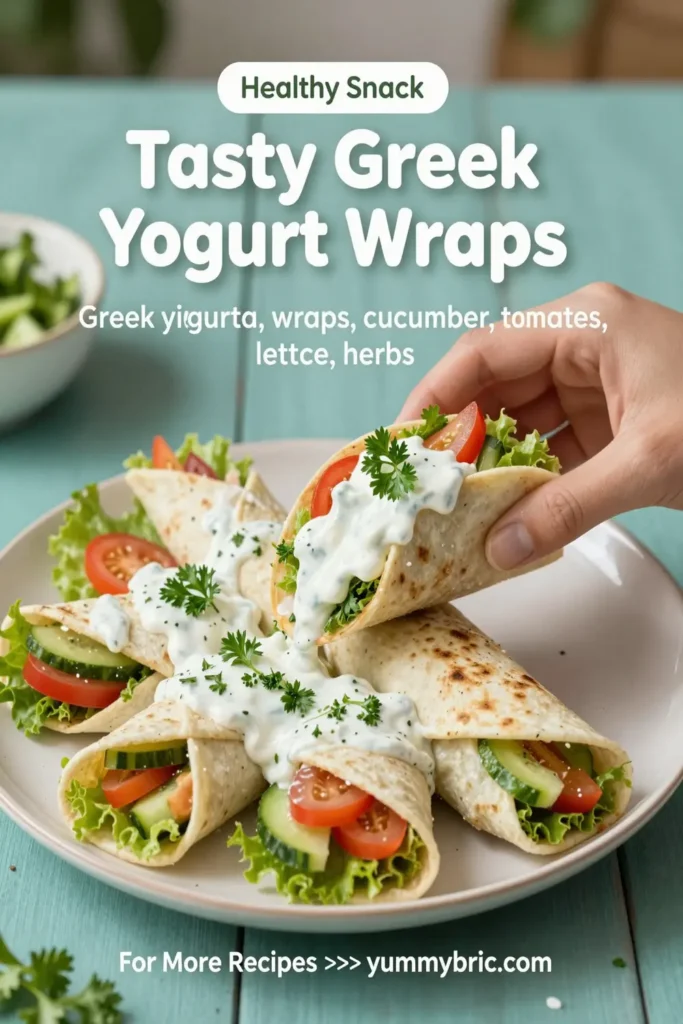 Tasty Greek Yogurt Wraps