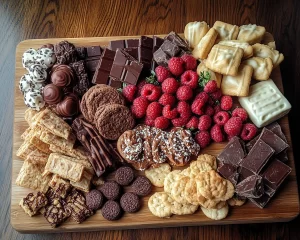 Charcuterie Board: Dessert Board With Brownies Cookies and Chocolate in 20 Minutes