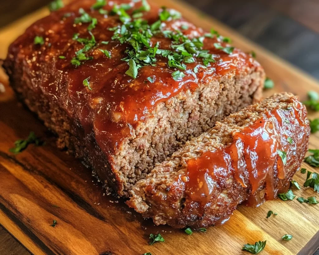 Meatloaf Recipes: Brown Sugar Glazed Classic Meatloaf in 35 Minutes