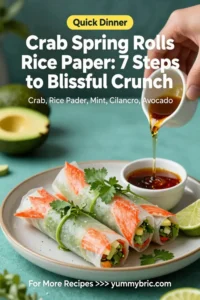 Crab Spring Rolls Rice Paper: 7 Steps to Blissful Crunch