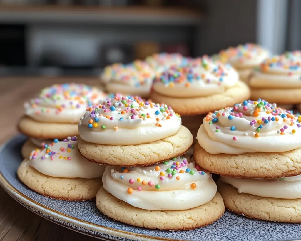 Cookies: Soft Frosted Sugar Cookies With Buttercream in 25 Minutes