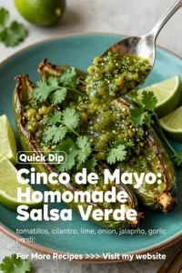 Cinco de Mayo: Homemade Salsa Verde With Roasted Tomatillos in 15 Minutes