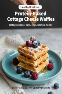 Protein-Packed Cottage Cheese Waffles