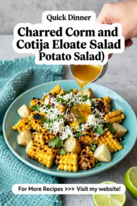 Potato Salad: Charred Corn and Cotija Elote Potato Salad in 25 Minutes