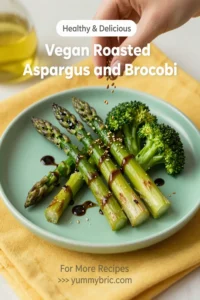 Vegan Roasted Asparagus And Broccoli
