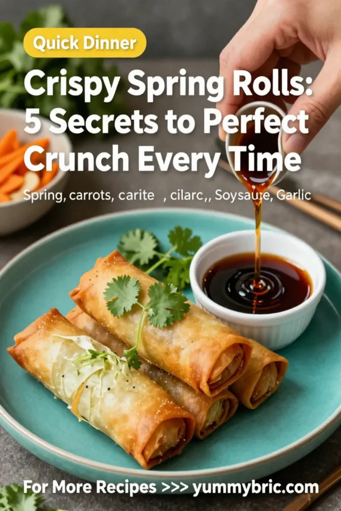 Crispy Spring Rolls: 5 Secrets to Perfect Crunch Every Time