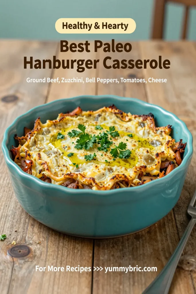 Best Paleo Hamburger Casserole