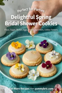 Delightful Spring Bridal Shower Cookies: 7 Sweet Recipes You’ll Adore