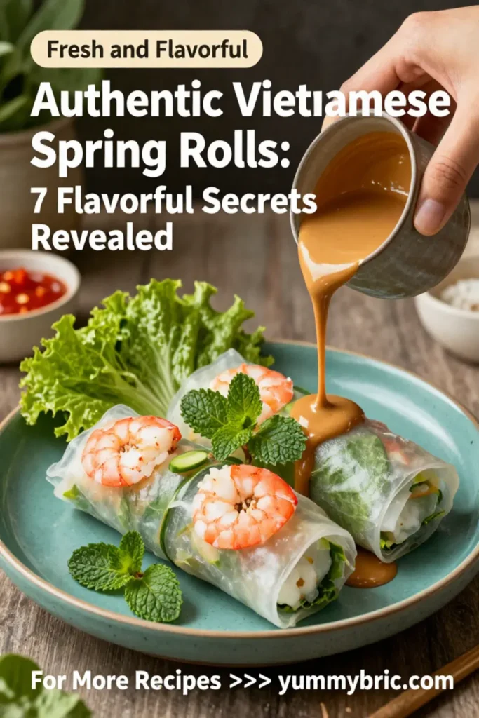 Authentic Vietnamese Spring Rolls: 7 Flavorful Secrets Revealed