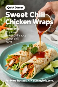 Sweet Chili Chicken Wraps