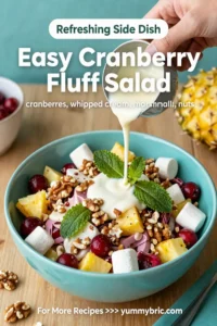 Easy Cranberry Fluff Salad