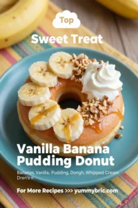 Vanilla Banana Pudding Donut