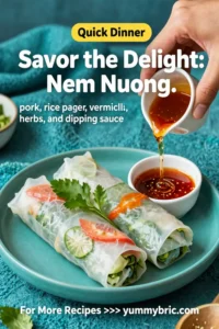Savor the Delight: Nem Nuong Spring Rolls in 5 Easy Steps