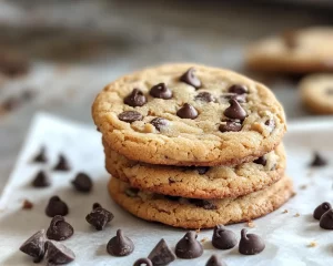 Chocolate Chip Cookies: Gluten Free Almond Flour Chocolate Chip Cookies in 25 Minutes