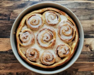 Carrot Cake: Carrot Cake Cinnamon Rolls With Cream Cheese Icing in 40 Minutes