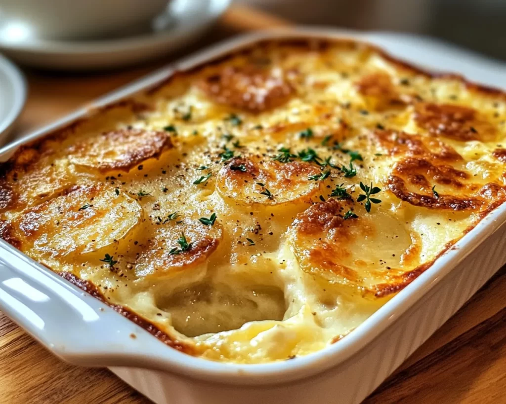 Easter Side Dishes: Creamy Scalloped Potatoes for Easter Dinner in 40 Minutes