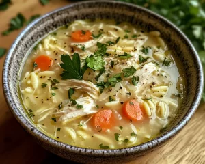Dinner Recipes: Creamy Lemon Chicken Orzo Soup in 25 Minutes