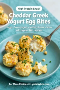Cheddar Greek Yogurt Egg Bites