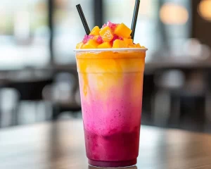 Starbucks Drinks: Dragon Drink Mango Dragonfruit Copycat in 5 Minutes