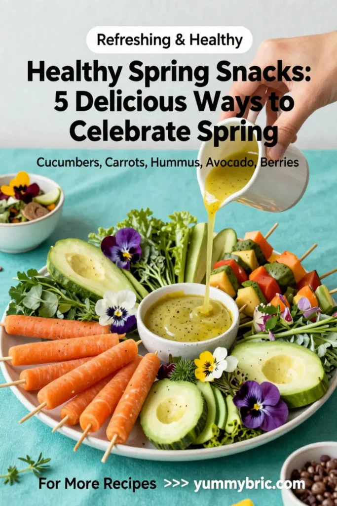 Healthy Spring Snacks: 5 Delicious Ways to Celebrate Spring