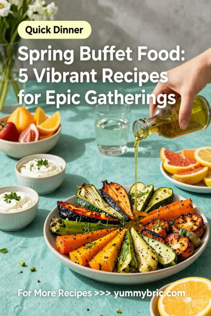 Spring Buffet Food: 5 Vibrant Recipes for Epic Gatherings
