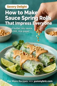 How to Make Peanut Sauce Spring Rolls That Impress Everyone